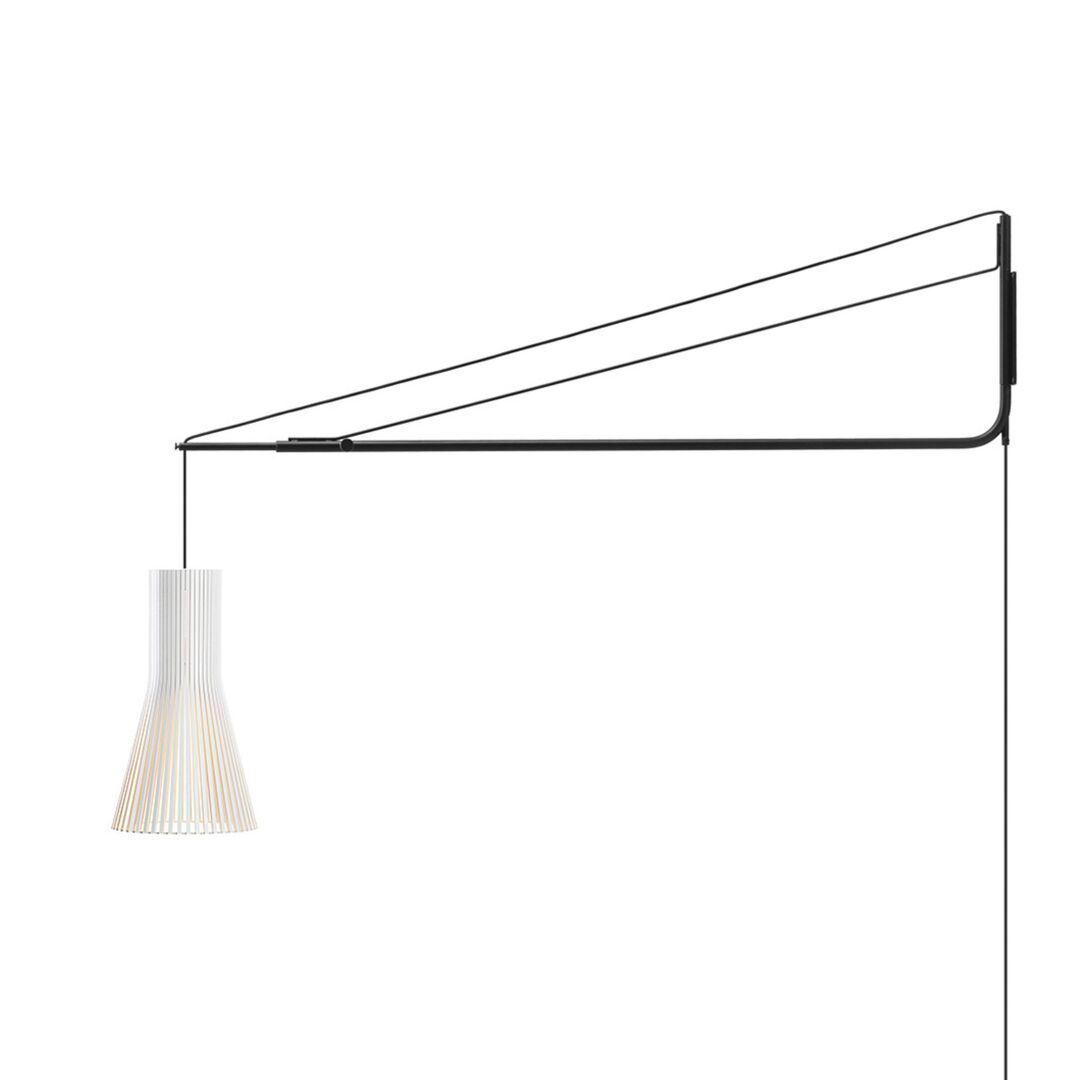 Secto Design Pendelleuchte Secto Small 4201 von Secto Design  Weiss laminiert
