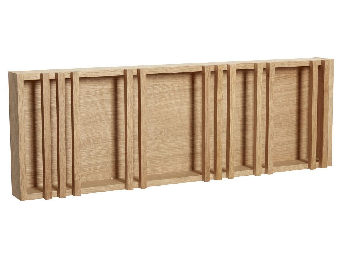 Huebsch Regal Eiche Fsc Natur 110X11Xh37Cm