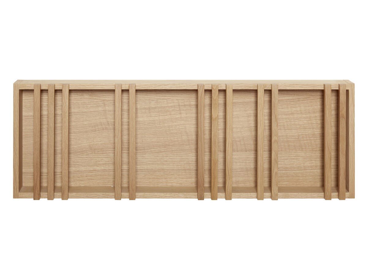 Huebsch Regal Eiche Fsc Natur 110X11Xh37Cm