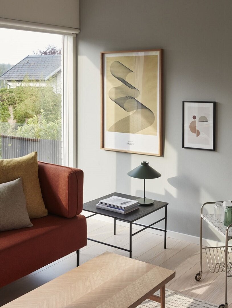 Hübsch  Herringbone Couchtisch von Hübsch  Naturfarben