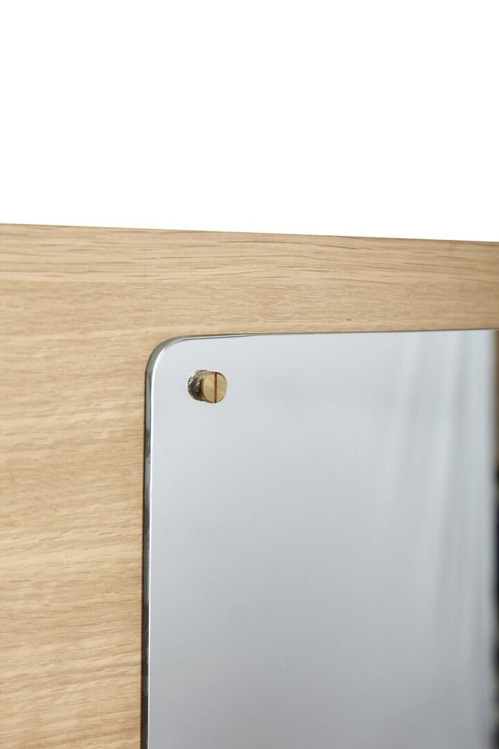 Huebsch Wandspiegel M Schwarzes Brett Eiche Natur