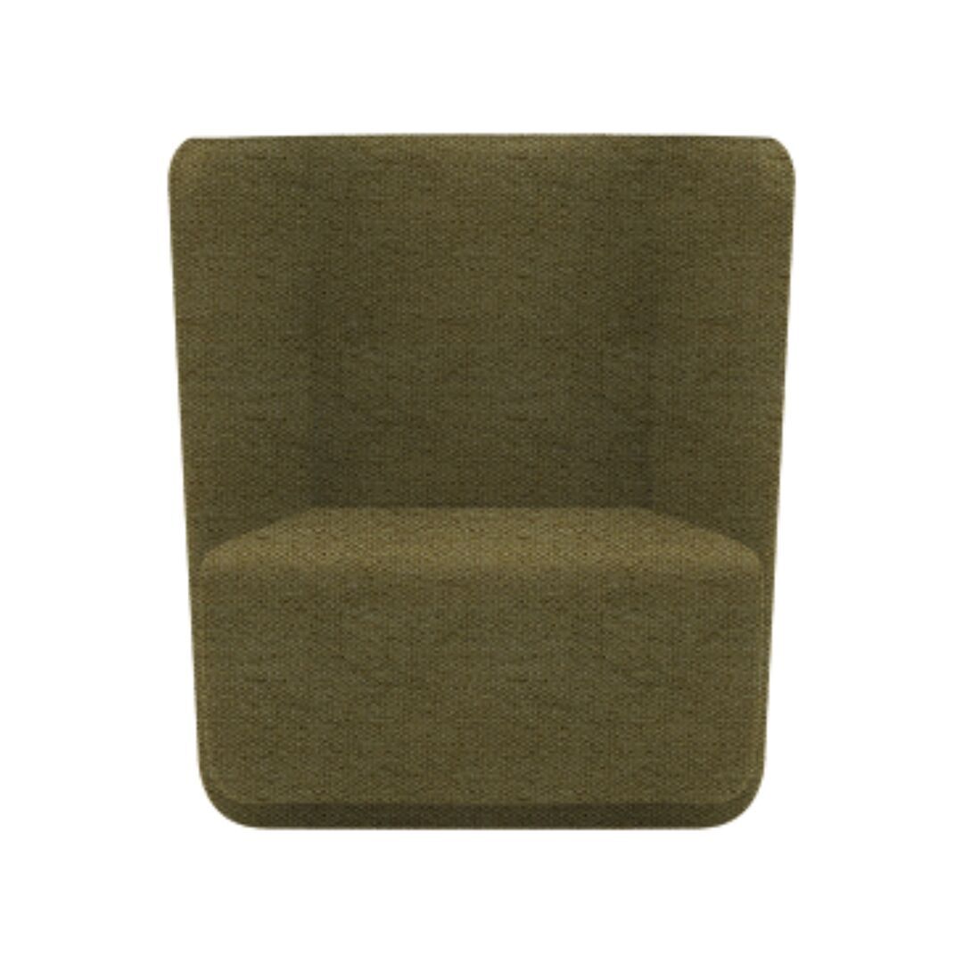 Softline A/S Softline Basket Sessel mit niedrigem Rücken Vision - 396 Light Yellow