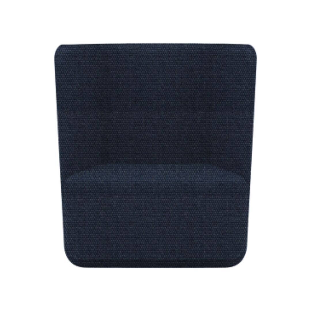 Softline A/S Softline Basket Sessel mit niedrigem Rücken Vision - 441 Steel Blue