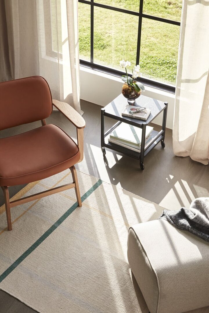 Huebsch Loungestuhl Eiche Fsc Oeko-Tex - Braun, Natur