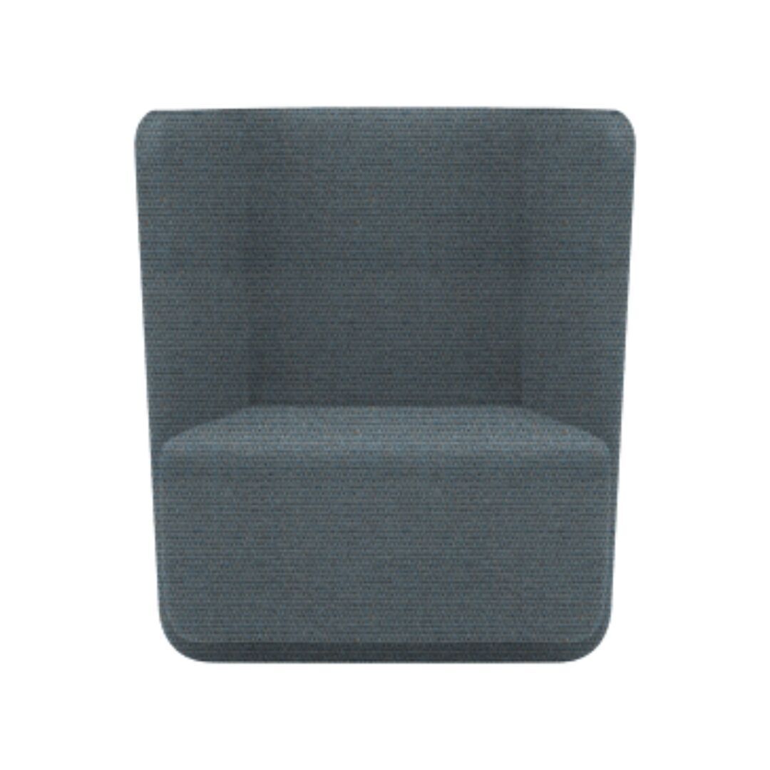 Softline A/S Softline Basket Sessel mit niedrigem Rücken Vision - 442 Light Blue
