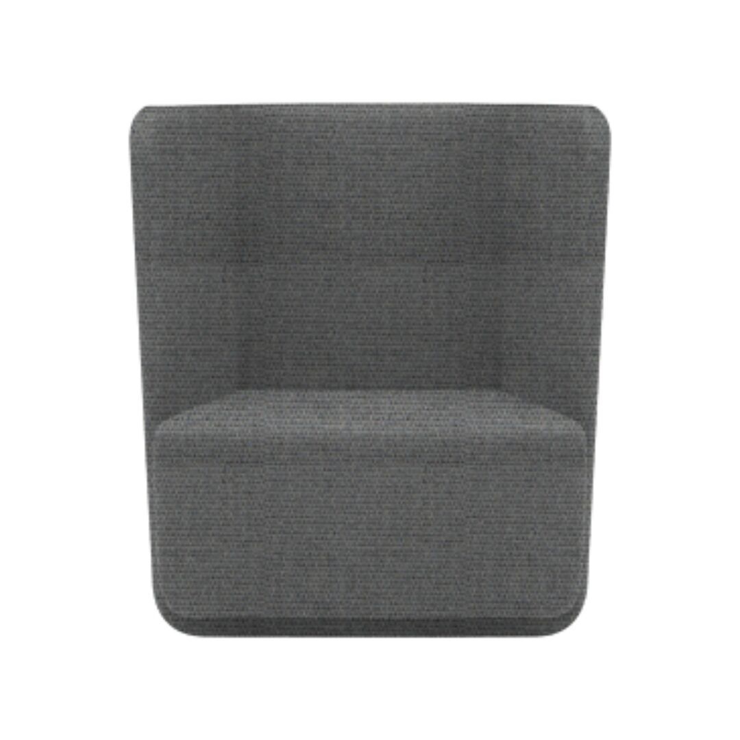 Softline A/S Softline Basket Sessel mit niedrigem Rücken Vision - 445 Grey