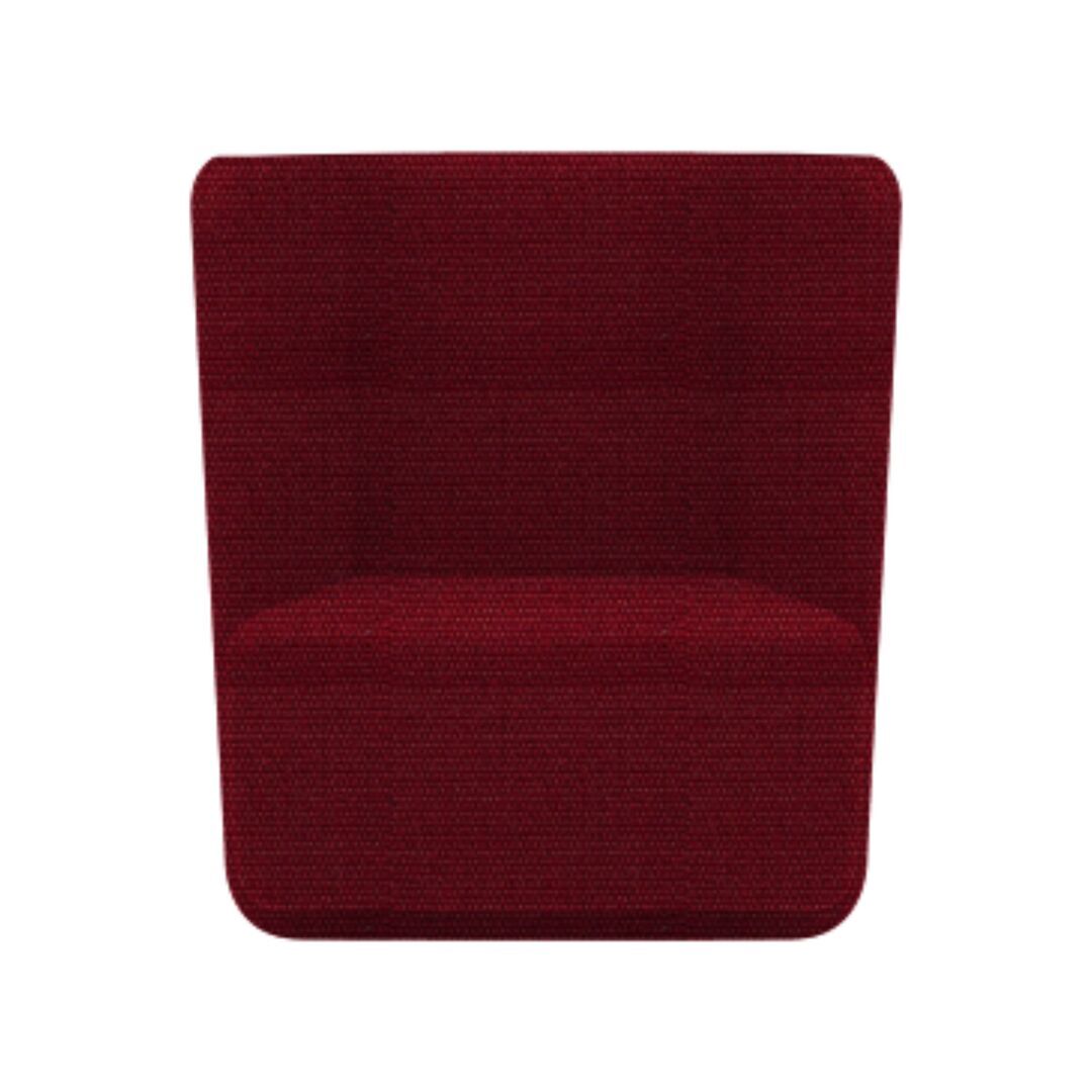 Softline A/S Softline Basket Sessel mit niedrigem Rücken Vision - 448 Dark Red