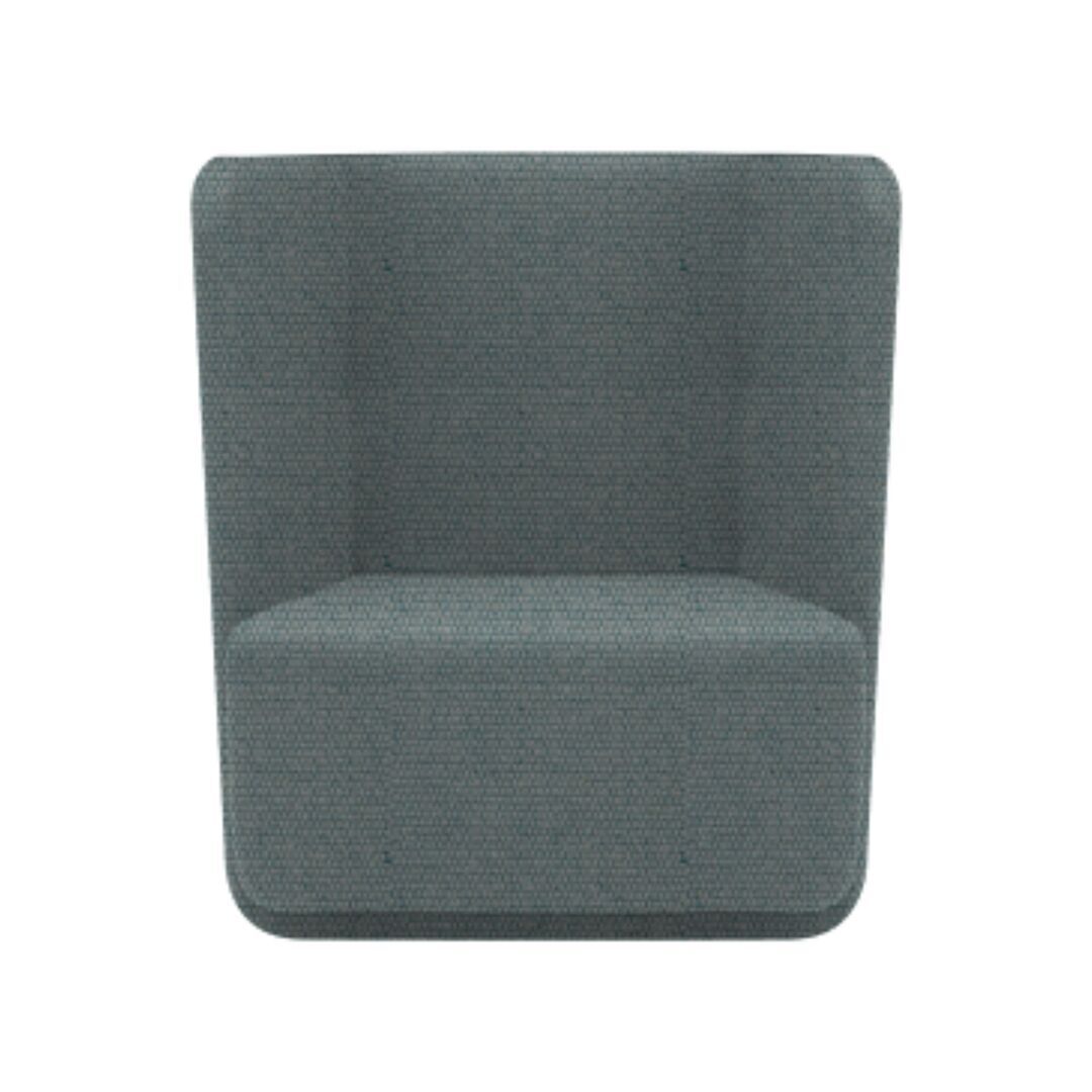 Softline A/S Softline Basket Sessel mit niedrigem Rücken Vision - 452 Turquoise