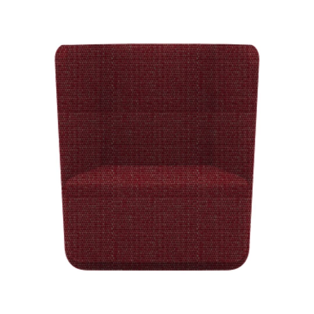 Softline A/S Softline Basket Sessel mit niedrigem Rücken Vision - 453 Light Red
