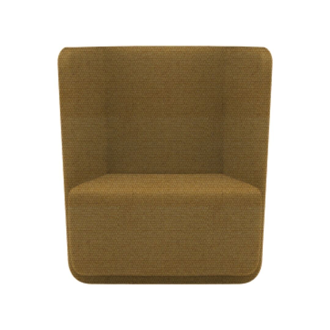 Softline A/S Softline Basket Sessel mit niedrigem Rücken Vision - 454 Mustard Yellow