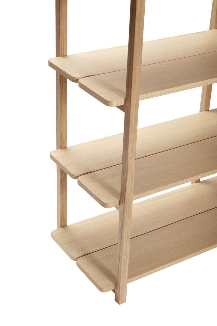 Huebsch Regal M/5 Fächer Eiche Fsc