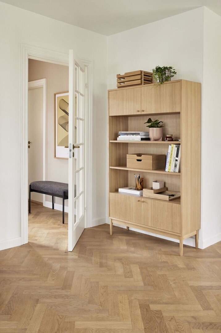 Huebsch Prime Shelf Unit Natural