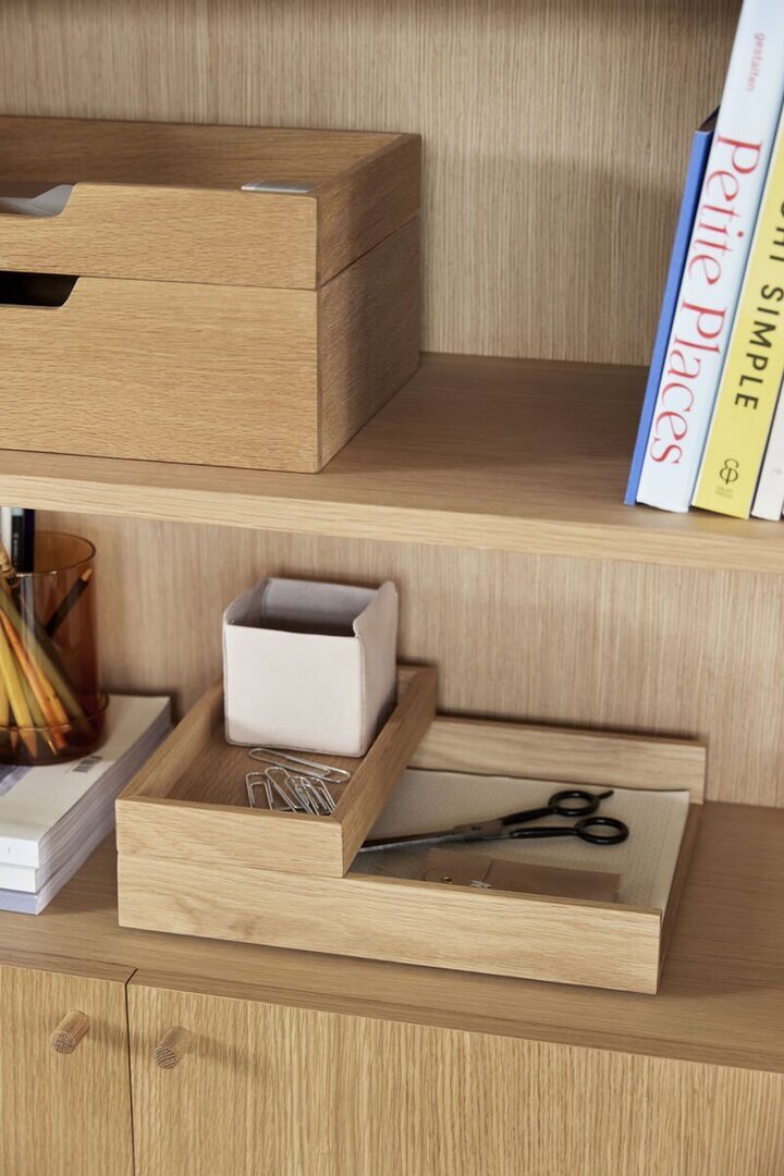 Huebsch Prime Shelf Unit Natural