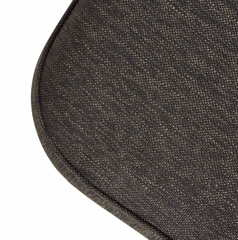 Huebsch Cube Pouf - Dark Brown