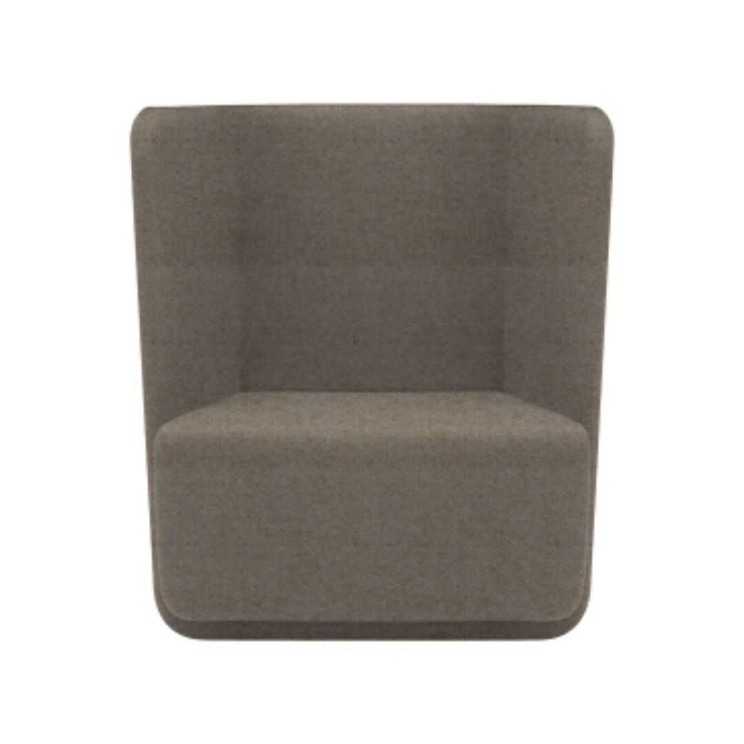 Softline A/S Softline Basket Sessel mit niedrigem Rücken Felt Melange - 619 Sand