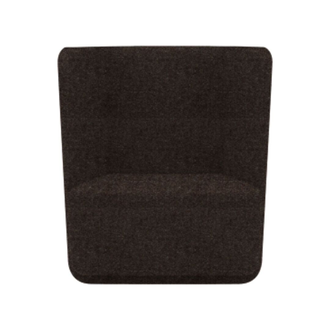 Softline A/S Softline Basket Sessel mit niedrigem Rücken Felt Melange - 635 Brown