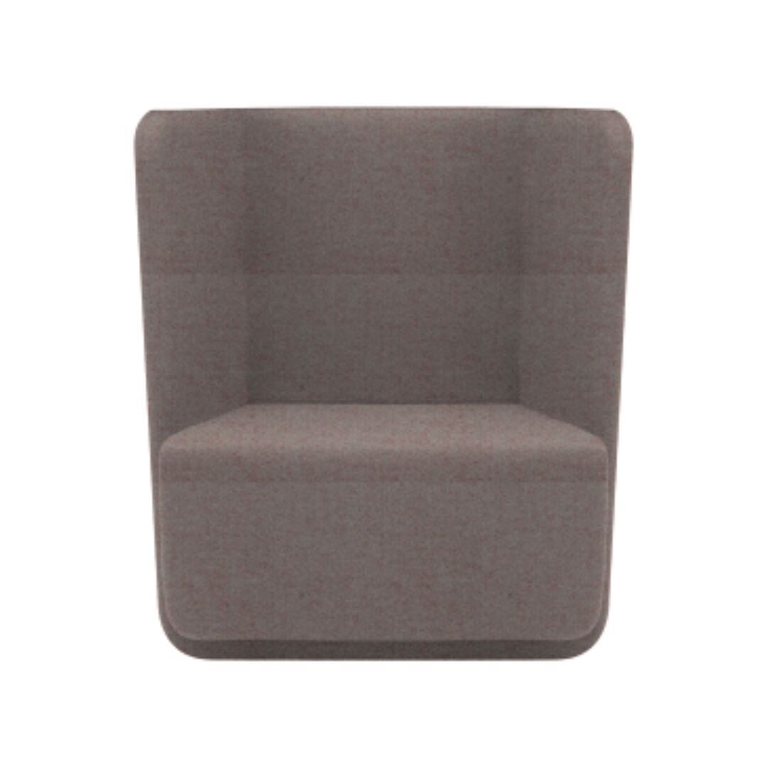 Softline A/S Softline Basket Sessel mit niedrigem Rücken Felt Melange - 642 Lilac