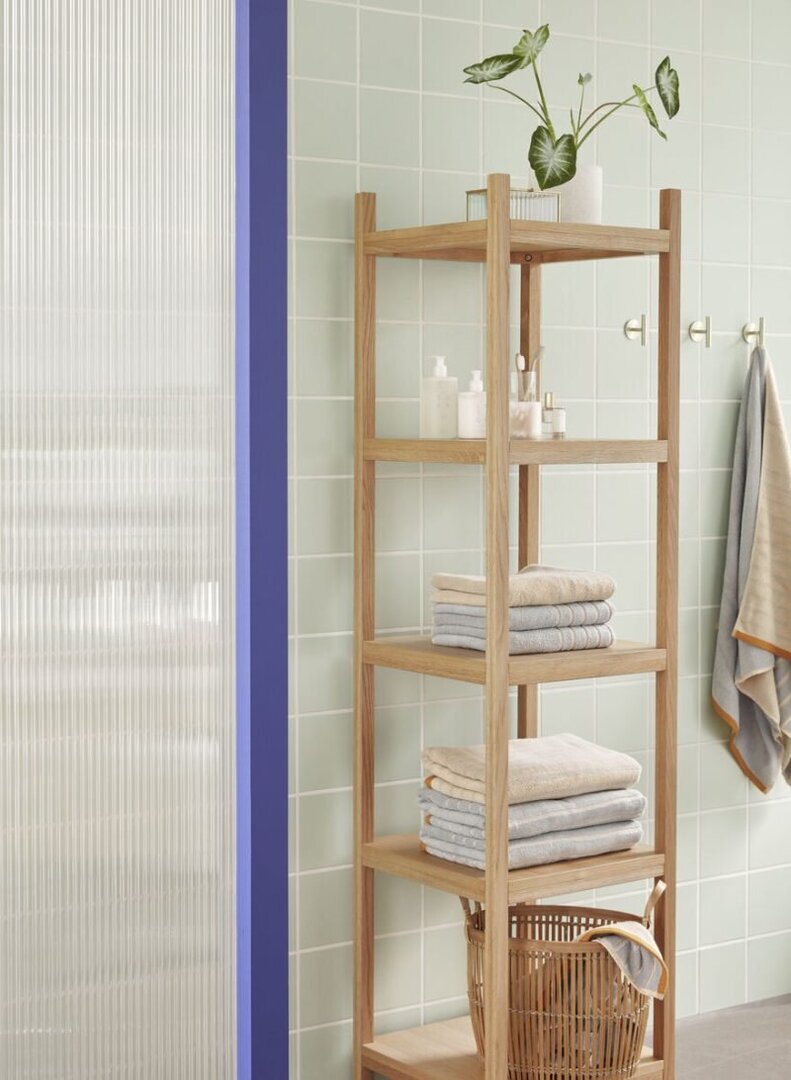 Huebsch Mason Shelf Unit Single Natural