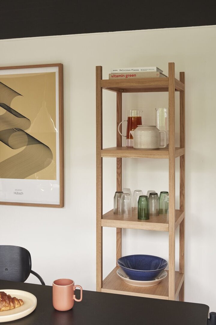 Huebsch Mason Shelf Unit Single Natural