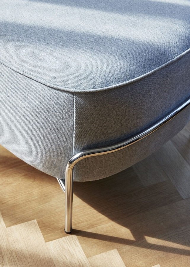 Huebsch Kumo Pouf Light blue