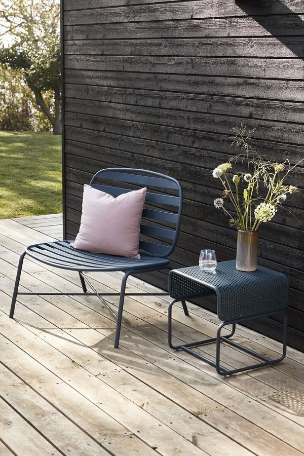 Huebsch Edge Side Table Petrol