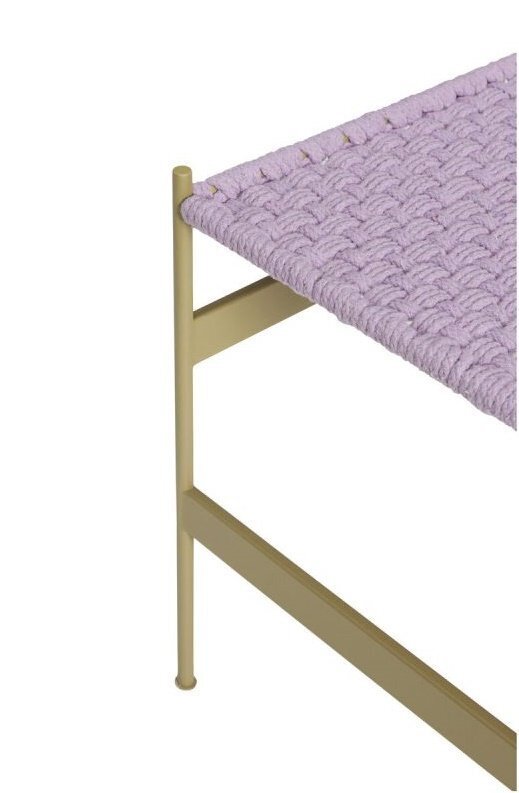 Huebsch Peri Bench Khaki/Purple
