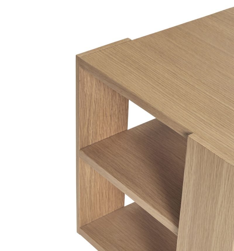 Huebsch Merge Side Table Natural