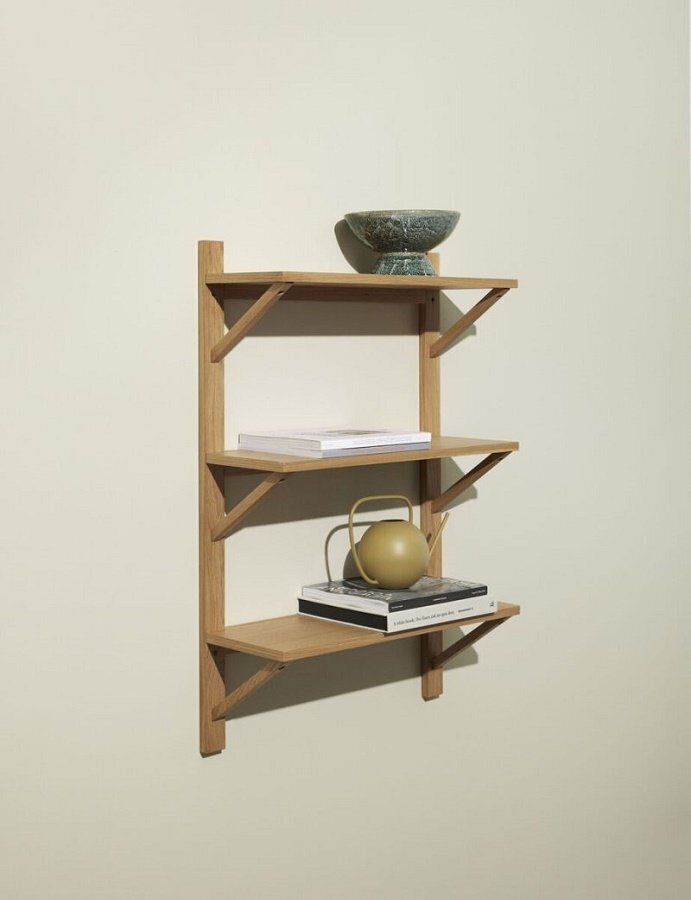 Huebsch Triarch Shelf Unit Natural