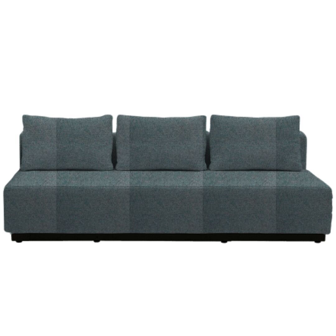 Softline A/S Softline Nevada 3-P Schlafsofa Felt Melange - 292 Light Grey