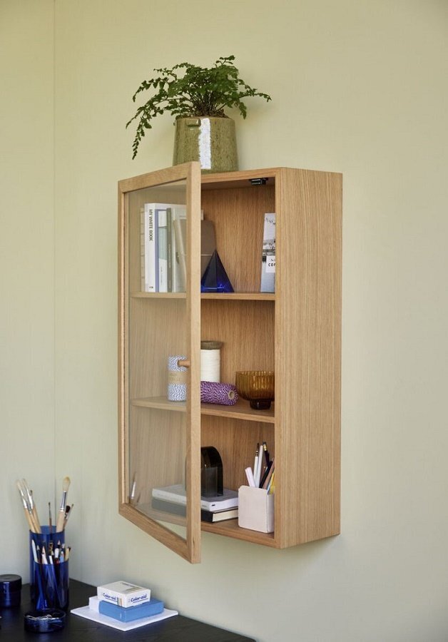 Huebsch Panorama Display Shelf Natural 