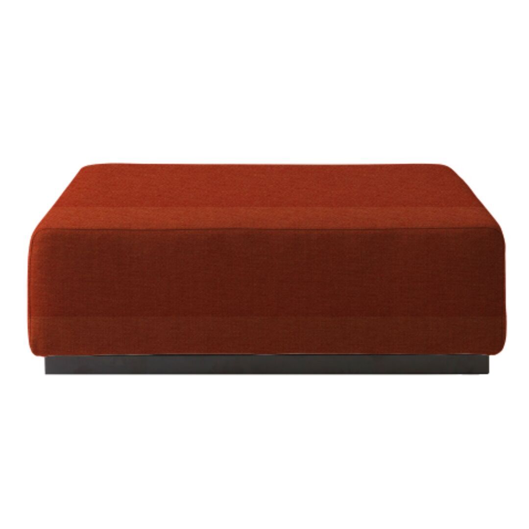 Softline A/S Softline Nevada Hocker / Ottomane Felt - 624 Orange