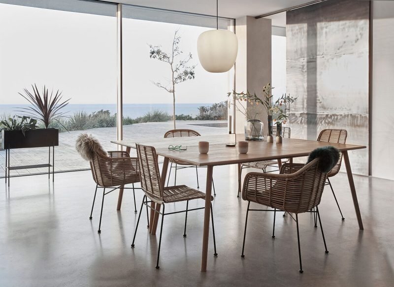 Hubsch Norm Planter Black