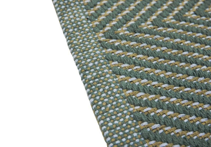 Huebsch Mellow Rug Green