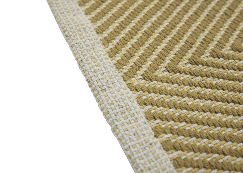 Huebsch Mellow Rug Mustard