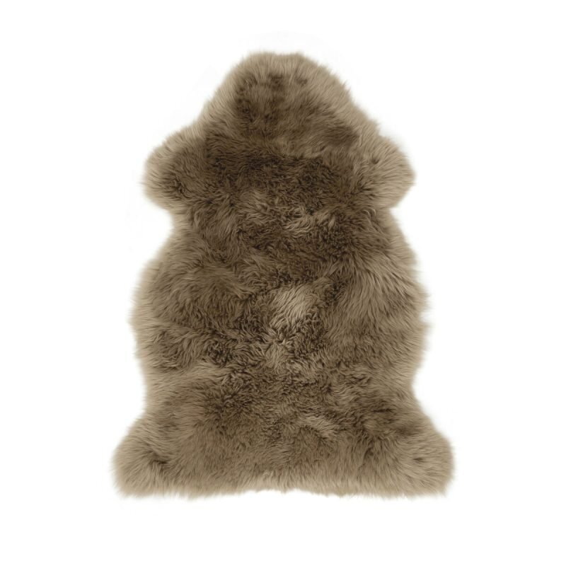Huebsch Prim Sheepskin Rug Shorthaired - Brown