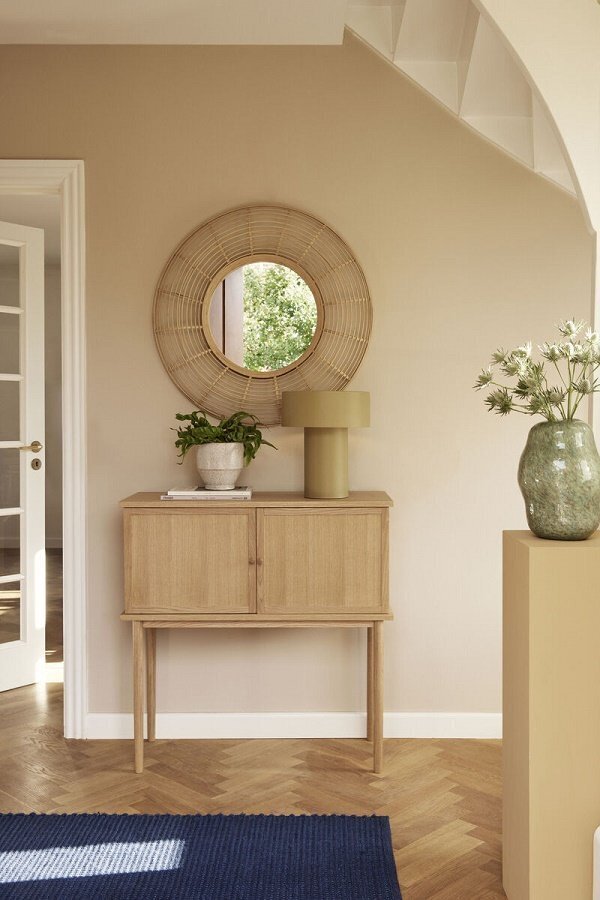 Huebsch Charm Mirror Natural