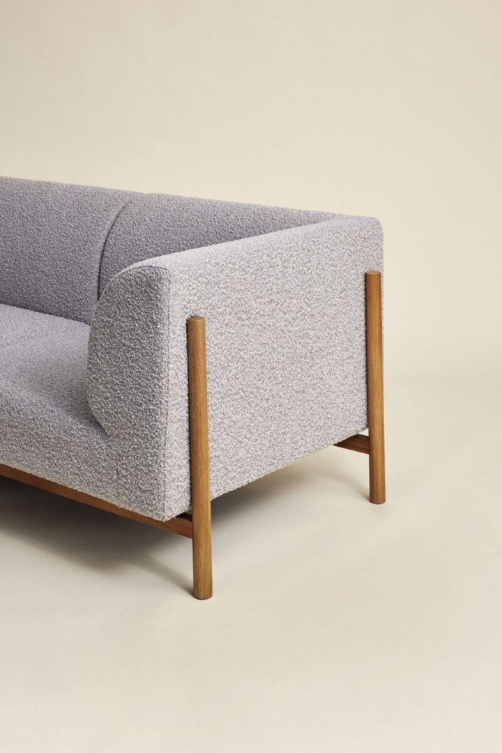 Hübsch Moment - 3-Sitzer Sofa