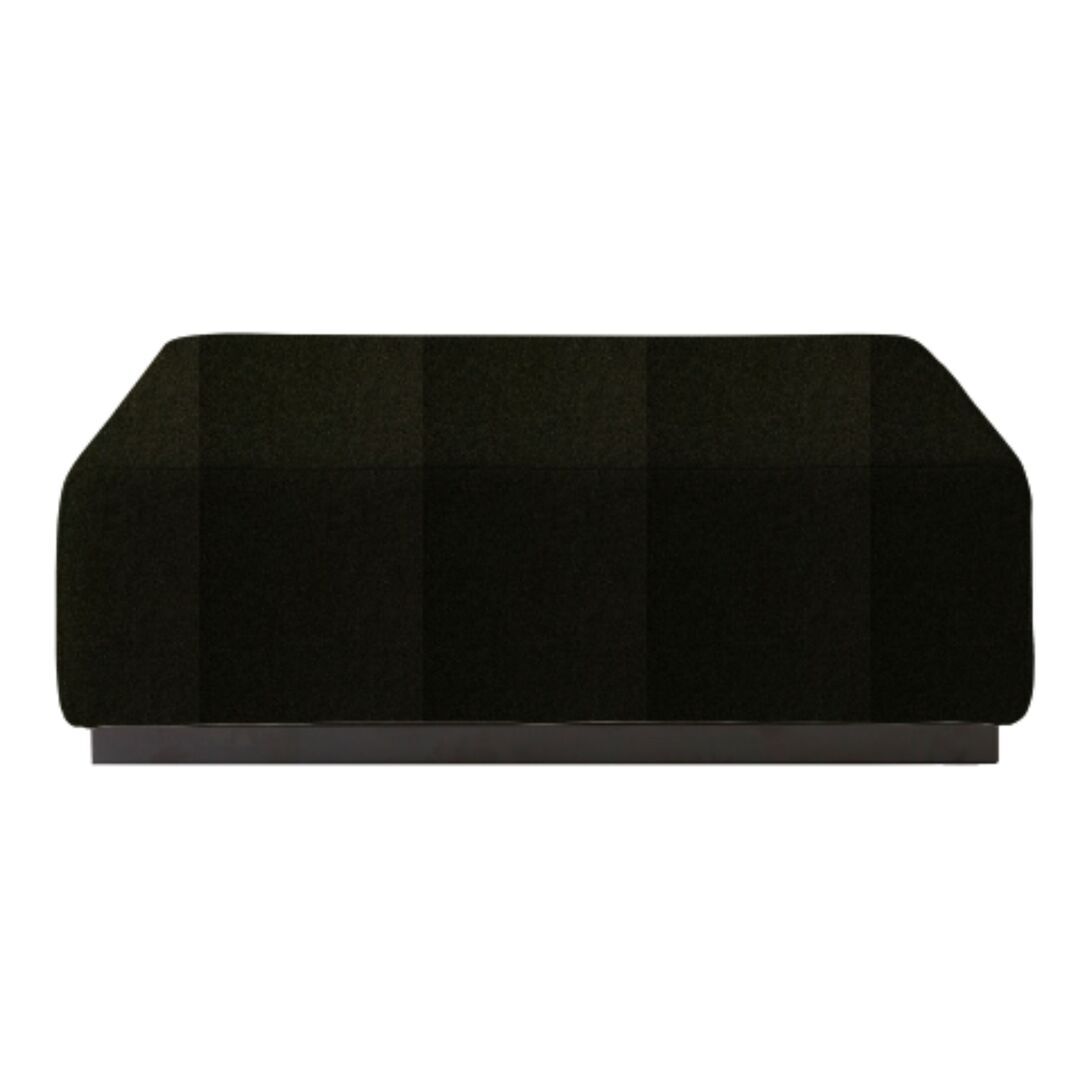 Softline A/S Softline Nevada Hocker / Ottomane Felt Melange - 294 Dark Green