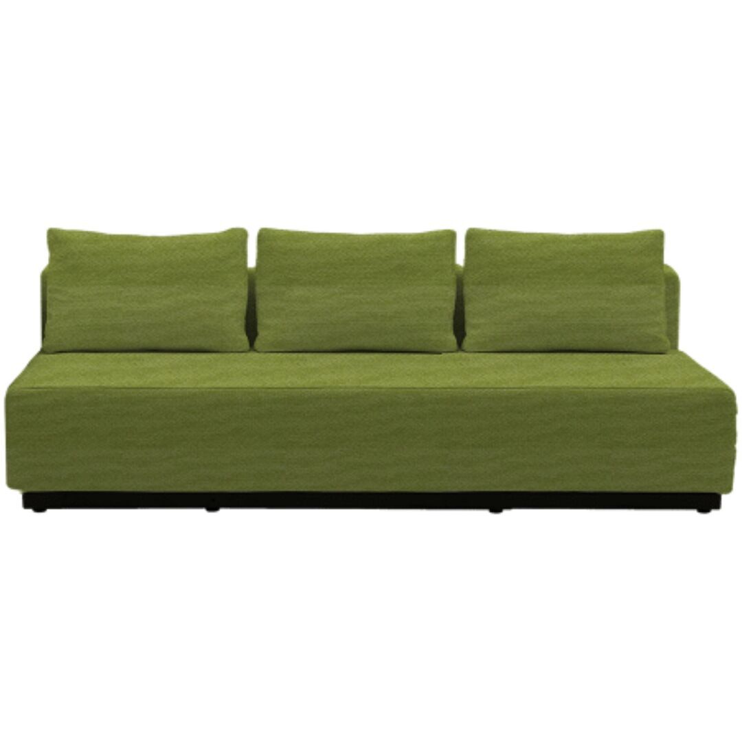 Softline A/S Softline Nevada 3-P Schlafsofa Felt - 579 Green