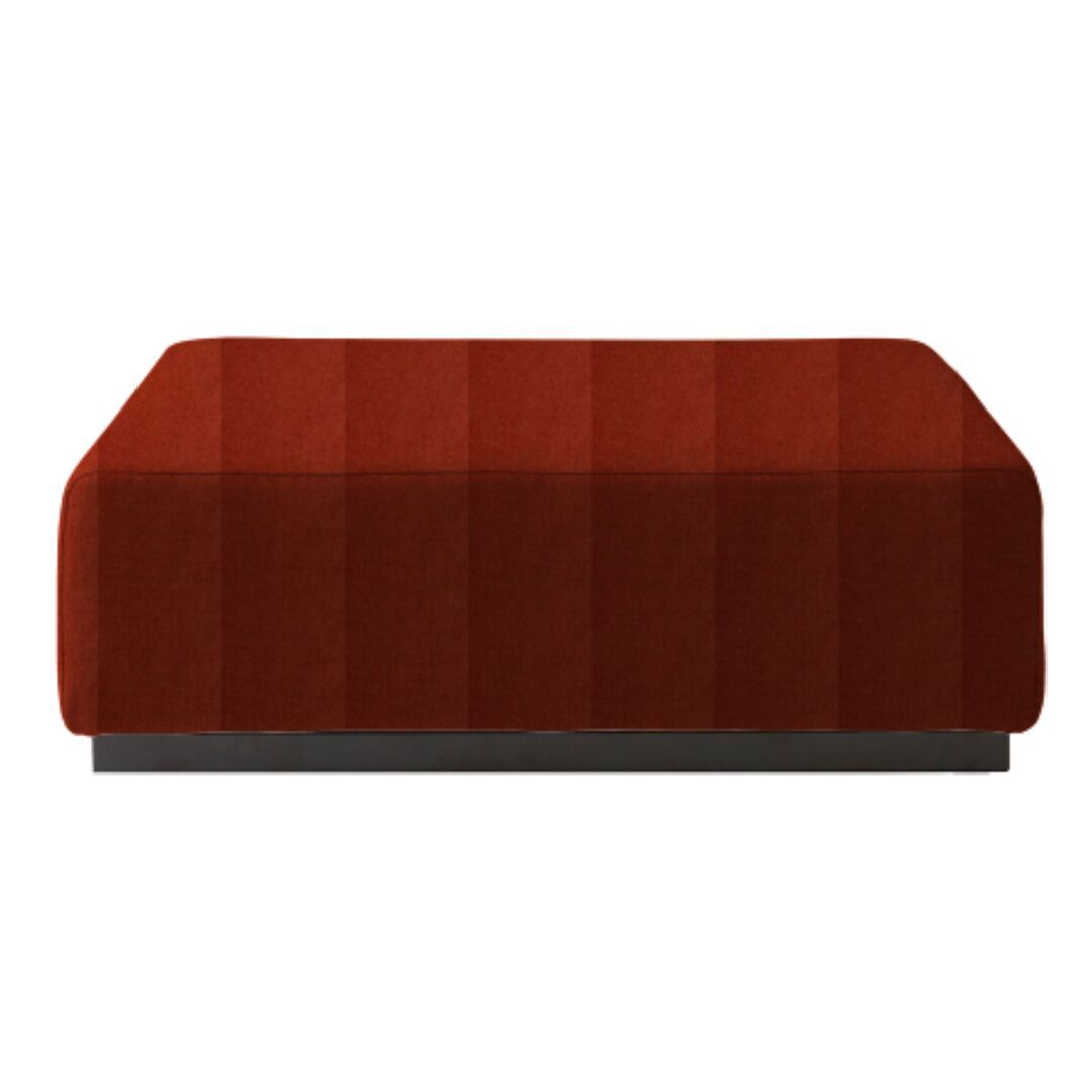 Softline A/S Softline Nevada Hocker / Ottomane Felt Melange - 298 Red