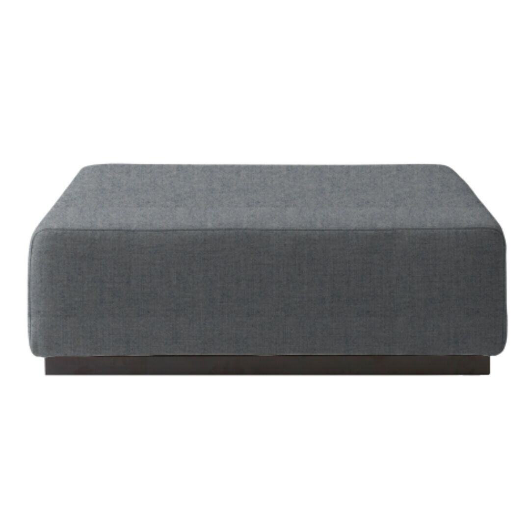 Softline A/S Softline Nevada Hocker / Ottomane Felt Melange - 612 Light Grey