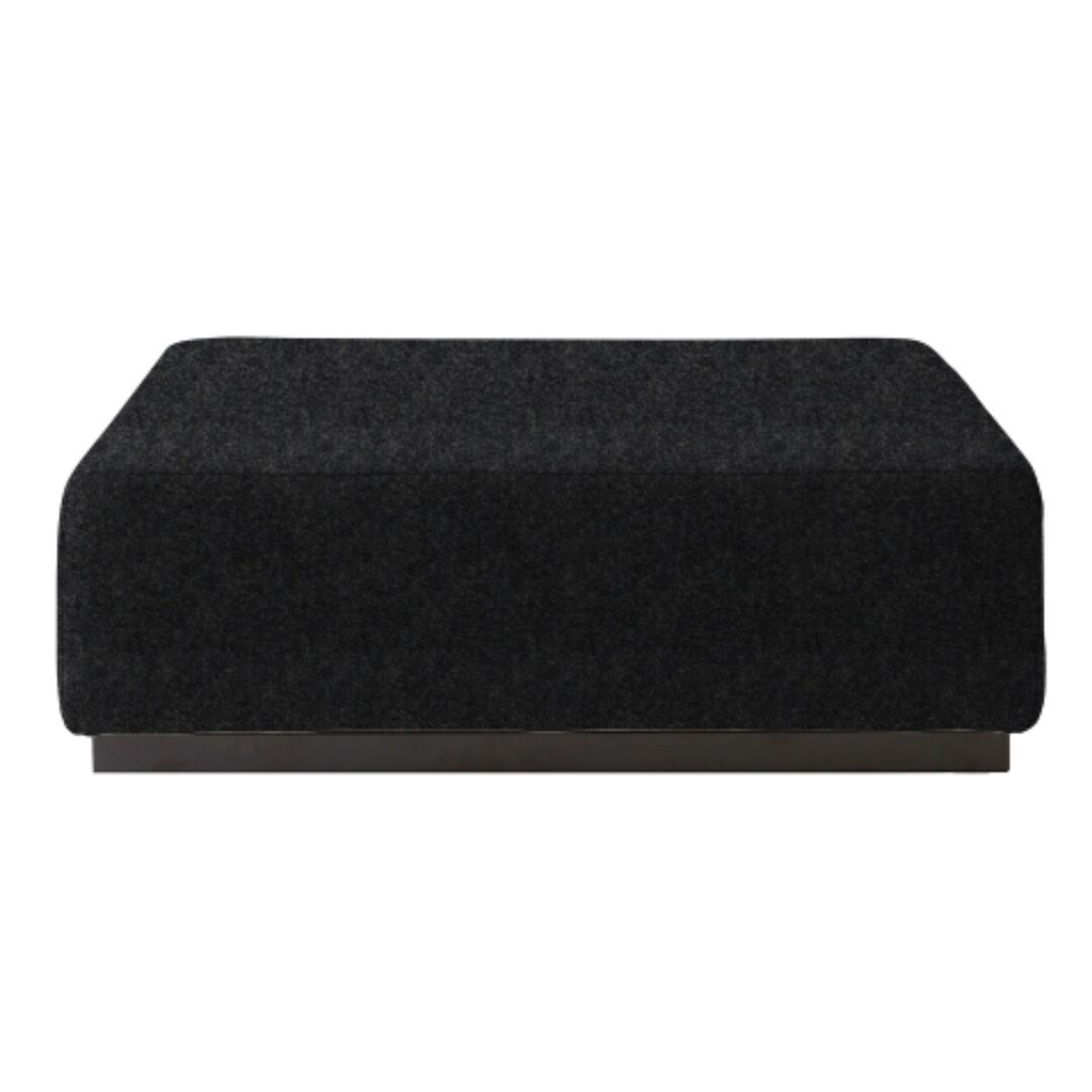 Softline A/S Softline Nevada Hocker / Ottomane Felt Melange - 623 Dark Grey