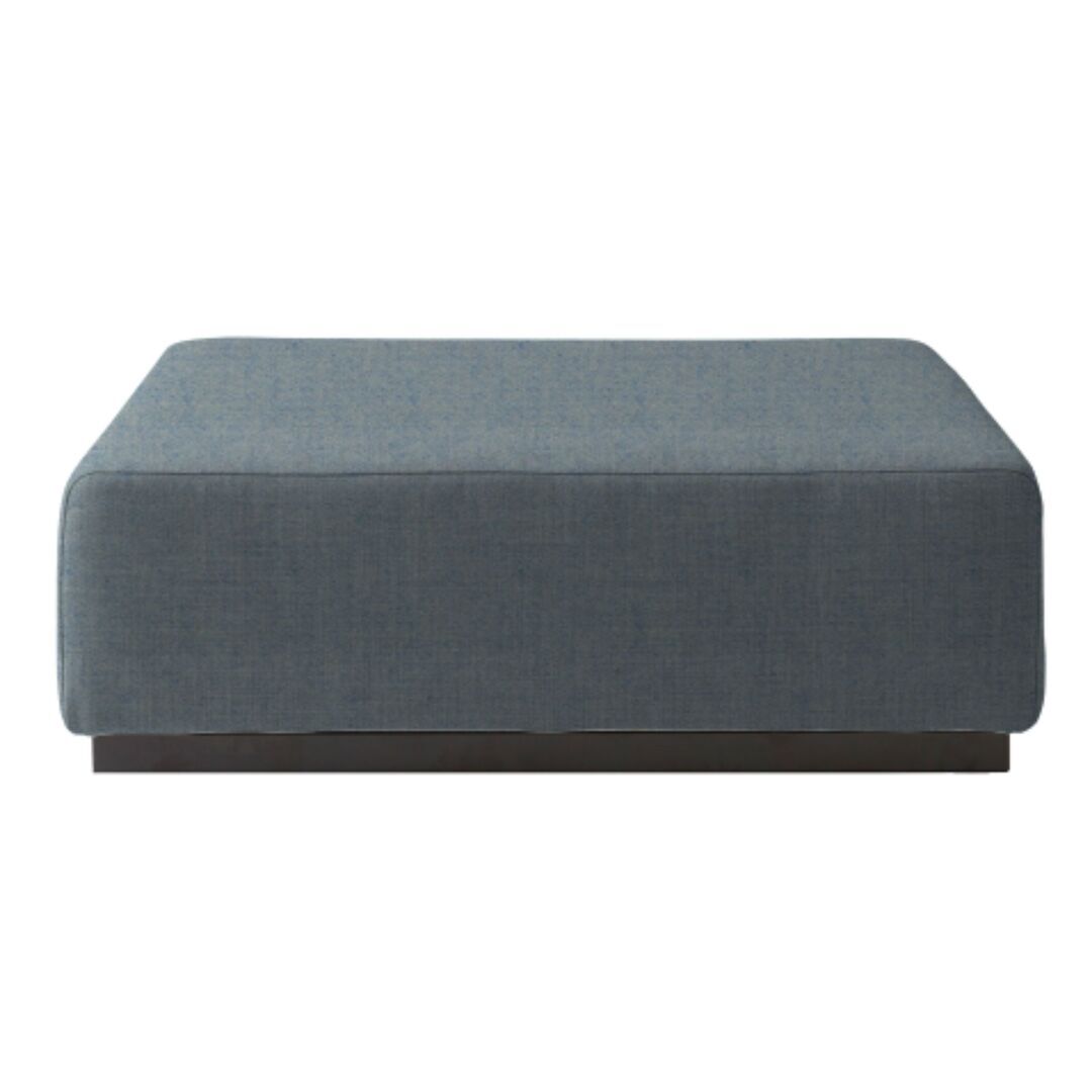 Softline A/S Softline Nevada Hocker / Ottomane Felt Melange - 641 Light Blue