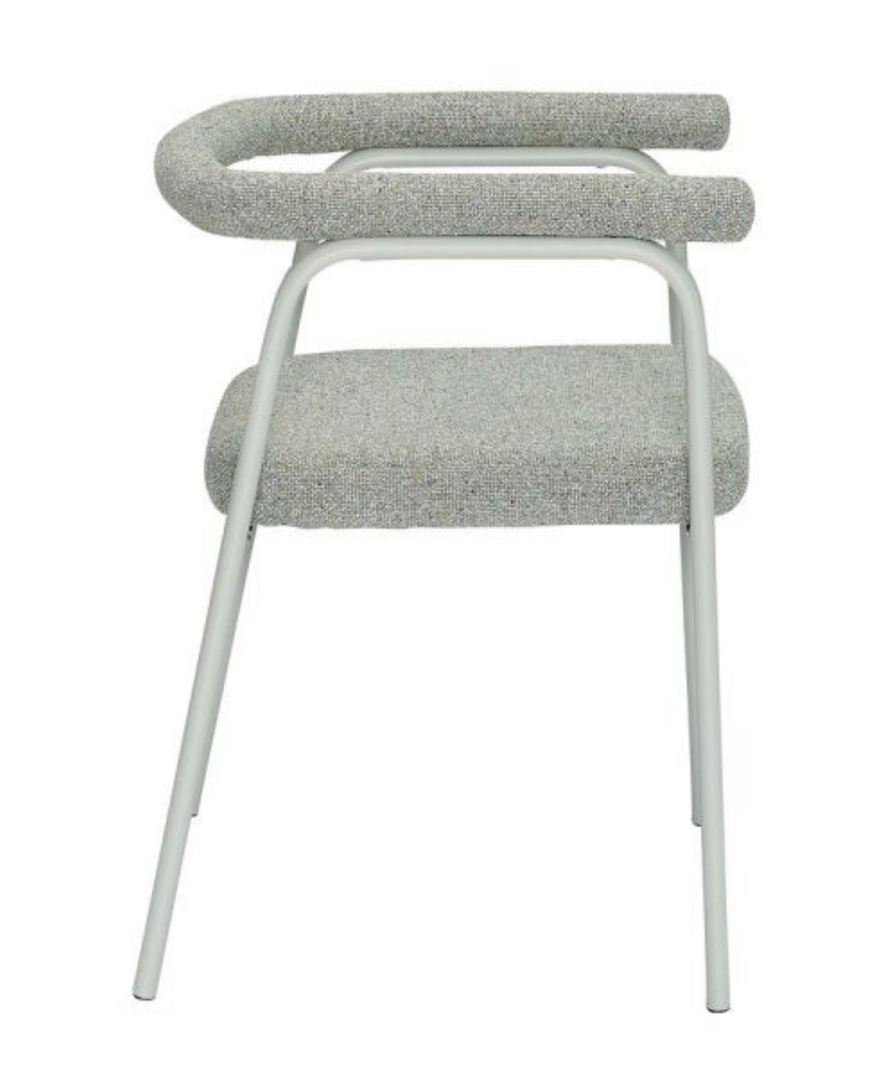 Hübsch Ecto - Esszimmerstuhl - Beige Grün