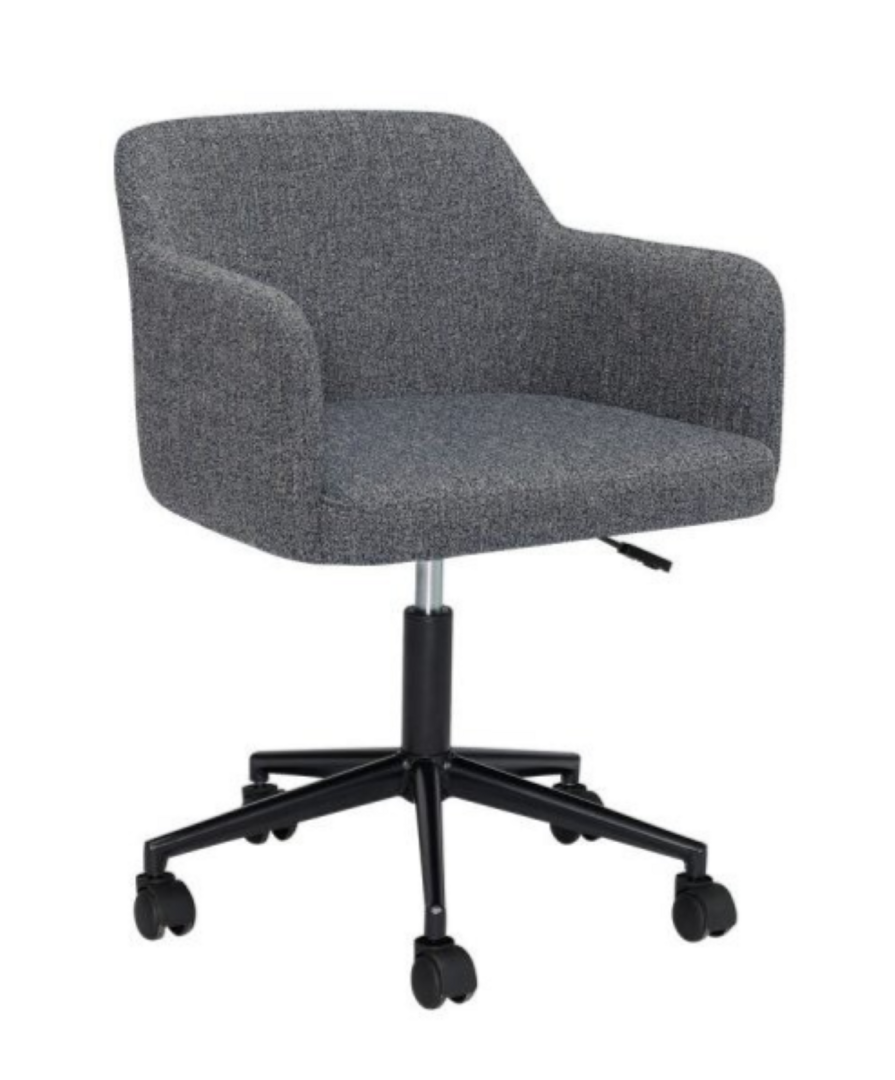 Hübsch Rest - Bürostuhl - Dunkelgrau