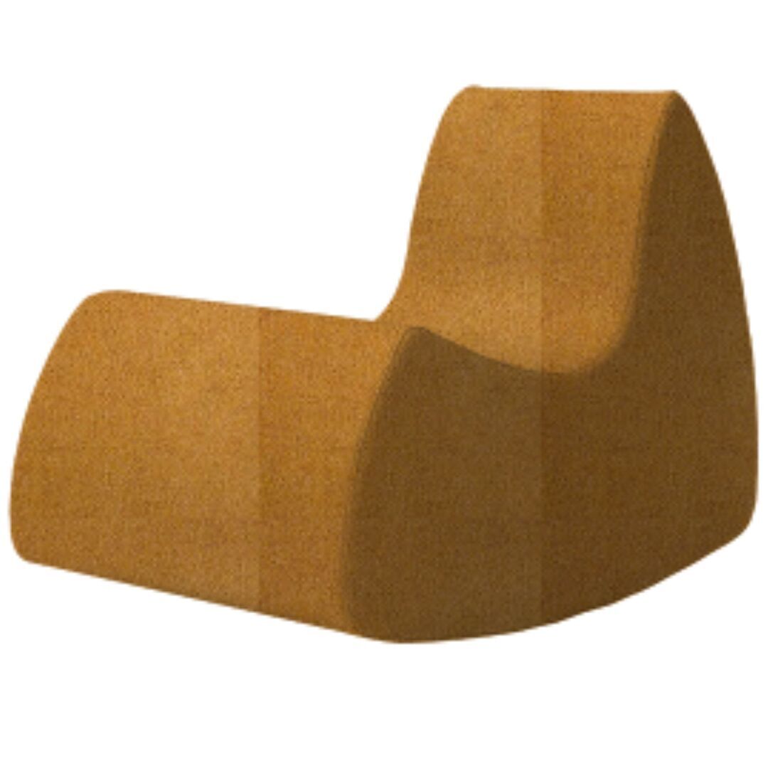 Softline A/S Softline Grand Prix Schaukelsessel Felt Melange - 296 Ochre