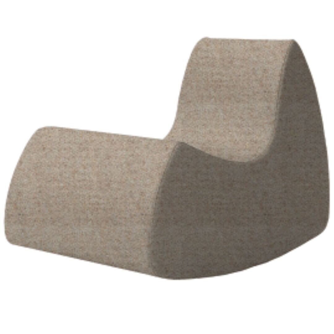 Softline A/S Softline Grand Prix Schaukelsessel Felt Melange - 619 Sand