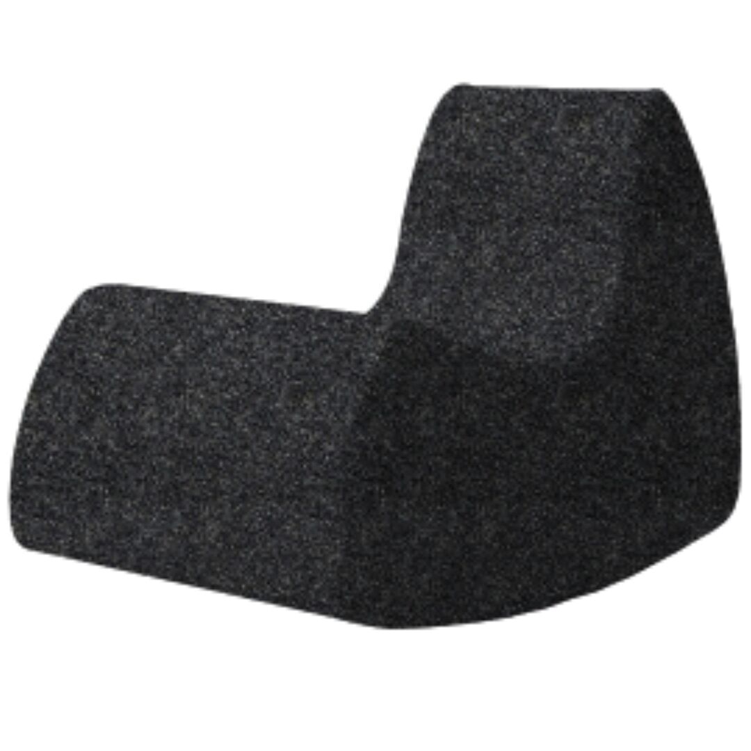 Softline A/S Softline Grand Prix Schaukelsessel Felt Melange - 623 Dark Grey