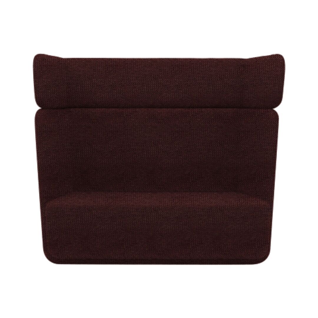 Softline A/S Softline Basket Sofa Vision - 398 Pink Red