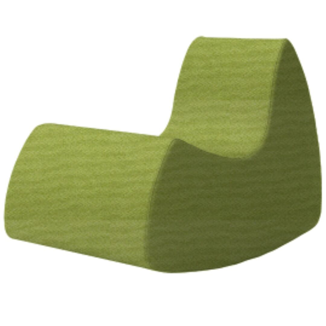 Softline A/S Softline Grand Prix Schaukelsessel Felt - 579 Green